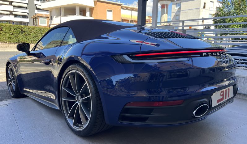 PORSCHE 992 CARRERA 4 CABRIO 3.0 pieno