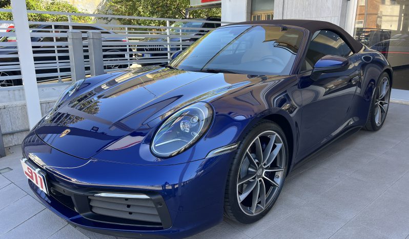 PORSCHE 992 CARRERA 4 CABRIO 3.0 pieno