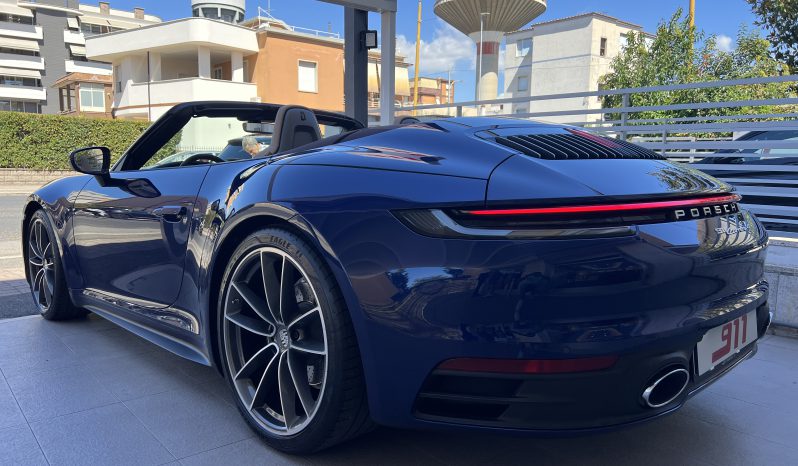 PORSCHE 992 CARRERA 4 CABRIO 3.0 pieno